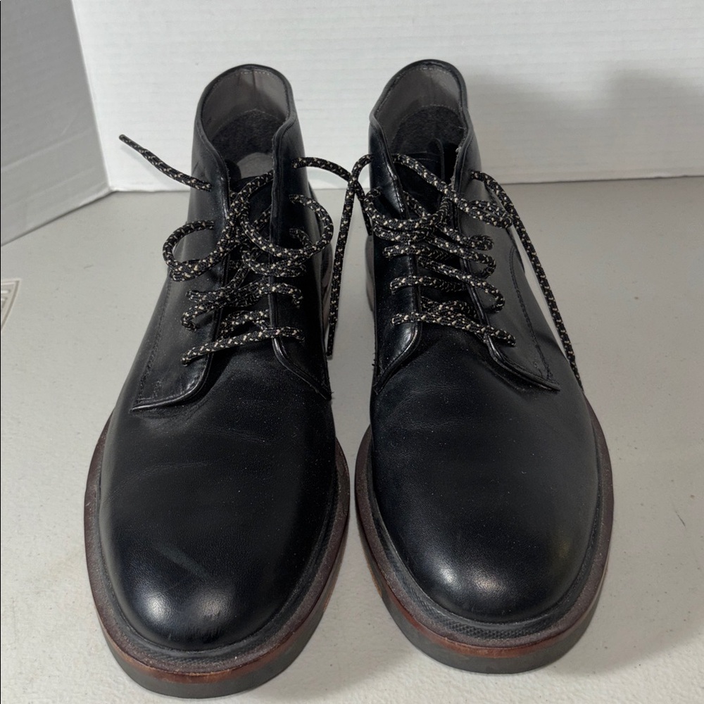 Cole Haan Boot Chukka Oxford Ankle Black casual dress  sz 8.5 M